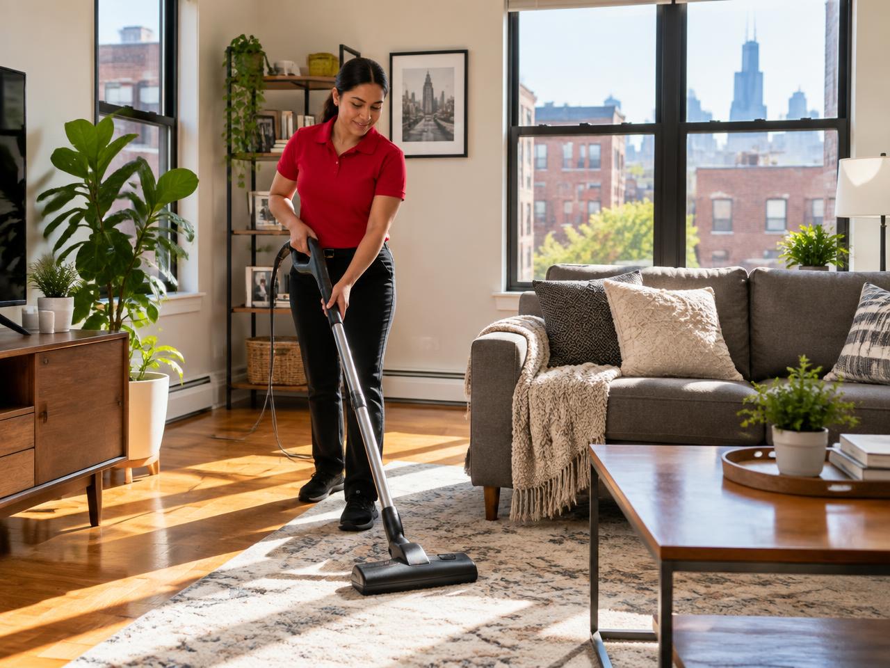 Professional recurring apartment cleaning in Chicago